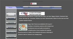 Desktop Screenshot of dragonsteelproducts.com